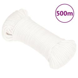 Corde de bateau Blanc complet 4 mm 500 m polypropyl&egrave;ne