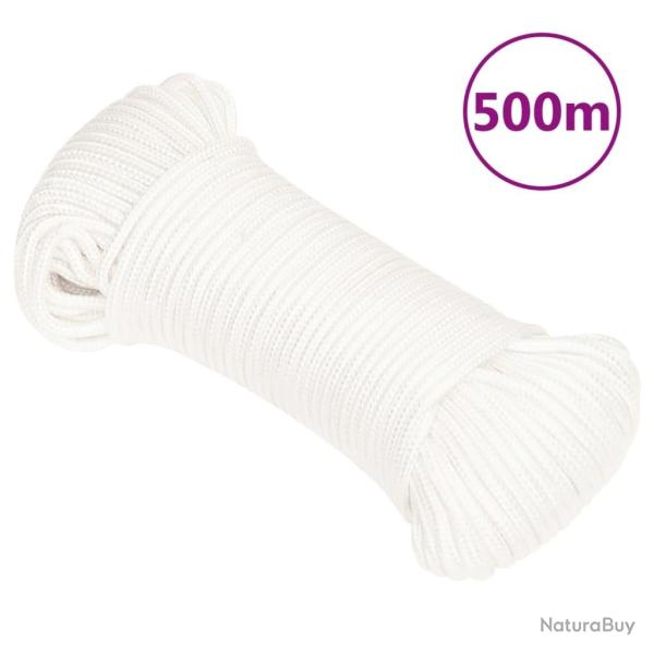 Corde de bateau Blanc complet 4 mm 500 m polypropyl�ne