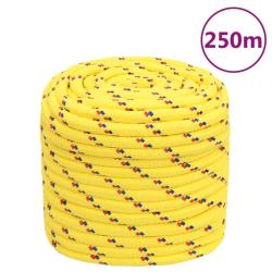 Corde de bateau Jaune 16 mm 250 m Polypropyl&egrave;ne