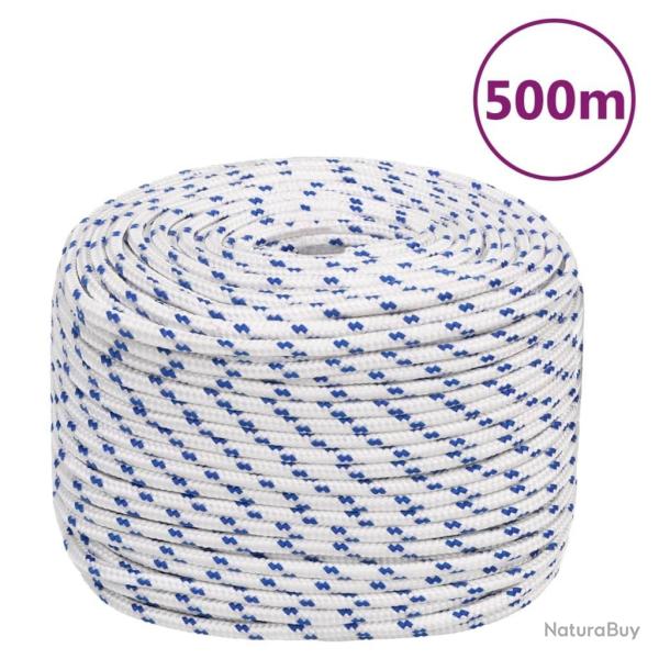 Corde de bateau Blanc 10 mm 500 m Polypropyl�ne