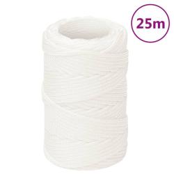 Corde de bateau Blanc complet 2 mm 25 m Polypropyl&egrave;ne