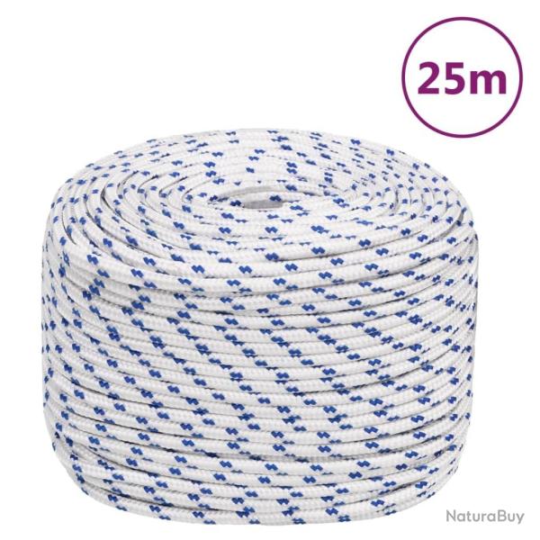Corde de bateau Blanc 6 mm 25 m Polypropyl�ne alsavelo