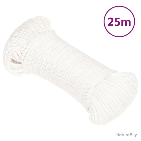 Corde de bateau Blanc complet 5 mm 25 m Polypropyl�ne