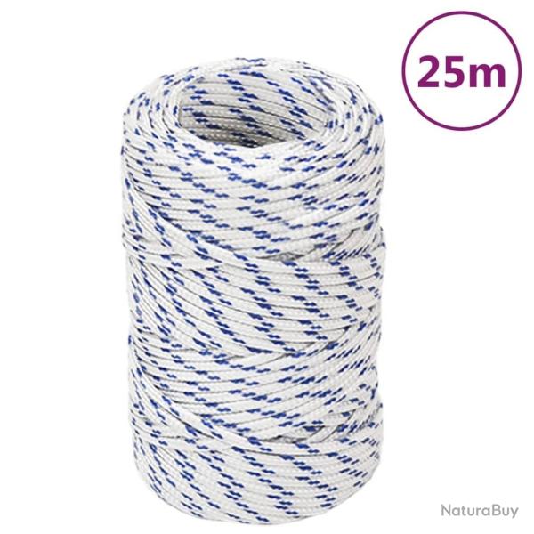 Corde de bateau Blanc 2 mm 25 m Polypropyl�ne alsavelo