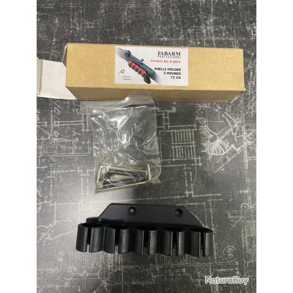 Porte cartouches FABARM STF12 et MARTIAL SDASS (5 cartouches)