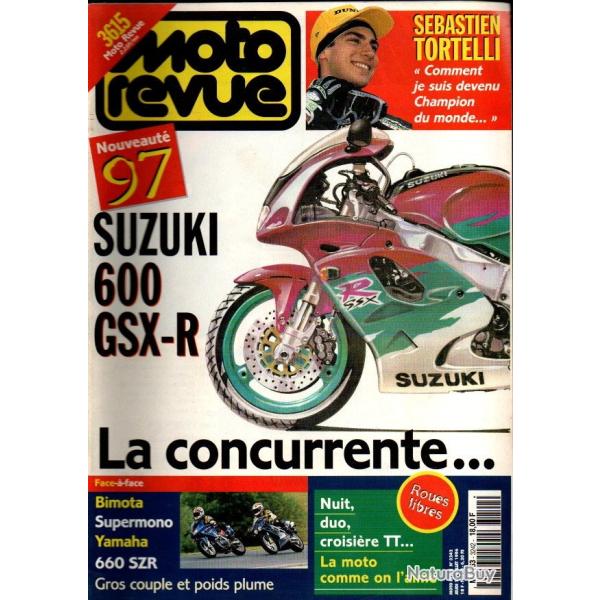 moto revue 1996 lot de 13 revues  , revue moto , harley davidson, ducati, twin, triumph, honda,