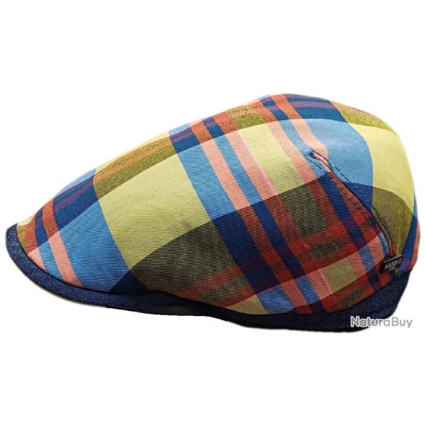 CASQUETTE � CARREAUX "MARONE"