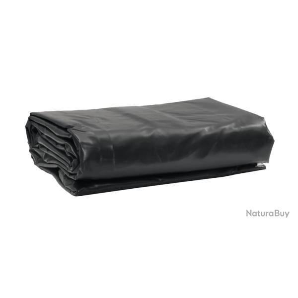 Bche noire 1 x 2,5 m - Protection camping, maison et jardin
