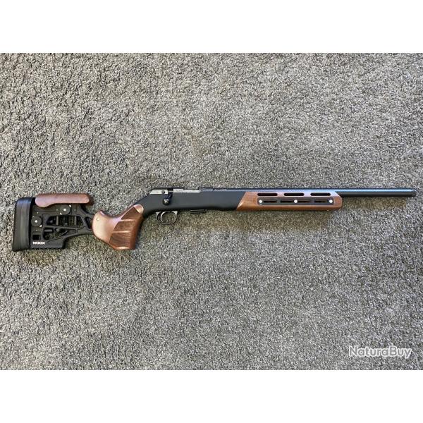 Carabine CZ 457 Furiosa Walnut Calibre 22 Lr Canon lourd Varmint filet�
