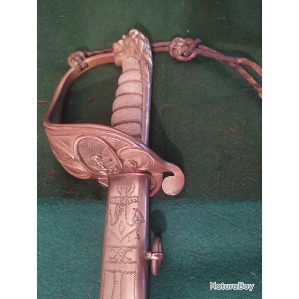 Sabre de Marine Portuguese Republique an 50