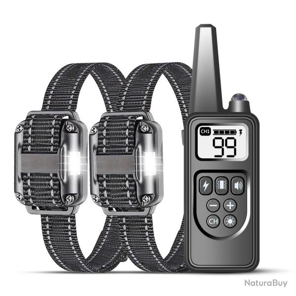 Collier de dressage lectrique avec tlcommande - LIVRAISON GRATUITE !!