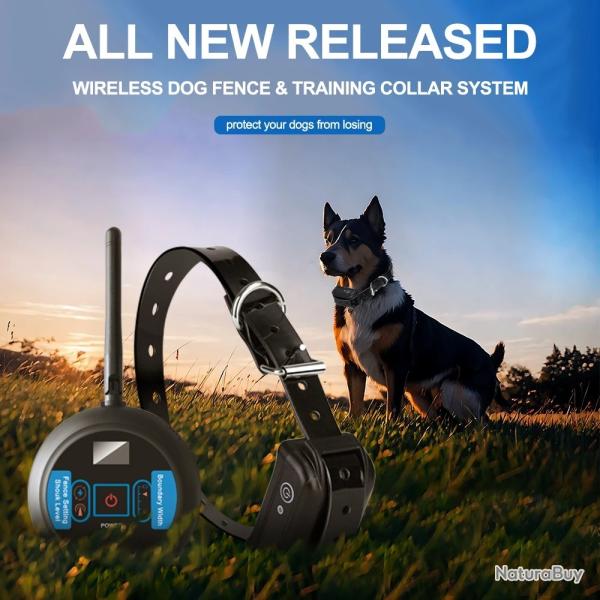 Systme de Clture lectrique pour Chien