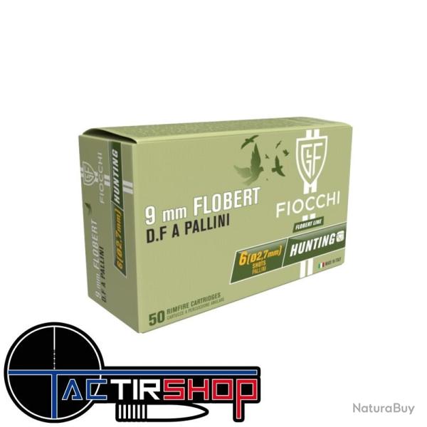 Cartouches Fiocchi 9 mm Flobert Num�ro 8 boite de 50