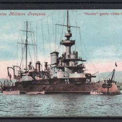 Carte Postale Marine Militaire Fran&ccedil;aise "Hoche" garde-c&ocirc;tes-Cuirass&eacute; -N&deg;8366