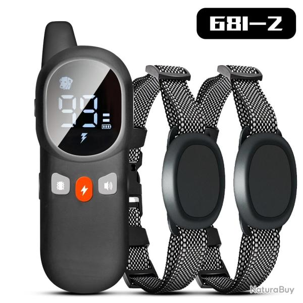 Collier d'Entranement pour 2 Chiens, Mise  Niveau, 4000M, Tlcommande-LIVRAISON GRATUITE