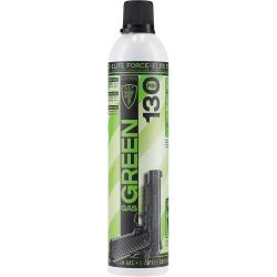 Bombe de gaz green 130PSI pour r&eacute;pliques GBB buse inox 600ml