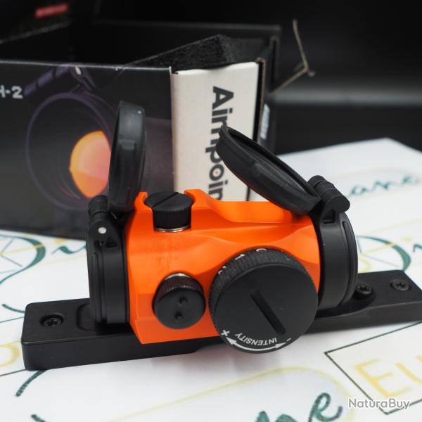 Aimpoint Micro H2 - 2Moa Orange Blaze avec montage int�gr� pour  Browning Bar