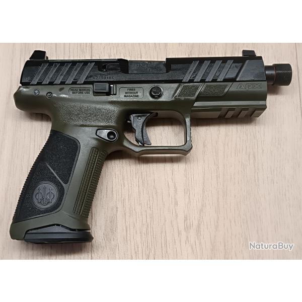 BERETTA MODELE APX A1 FULL SIZE TACTICAL CALIBRE 9X19
