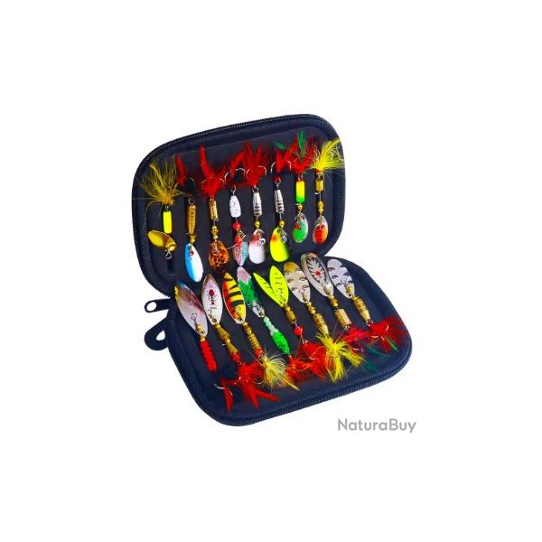 16 Cuillres avec bote - LIVRAISON OFFERTE