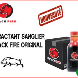 Pack 6 bouteilles Attractant Sanglier Black Fire Original 