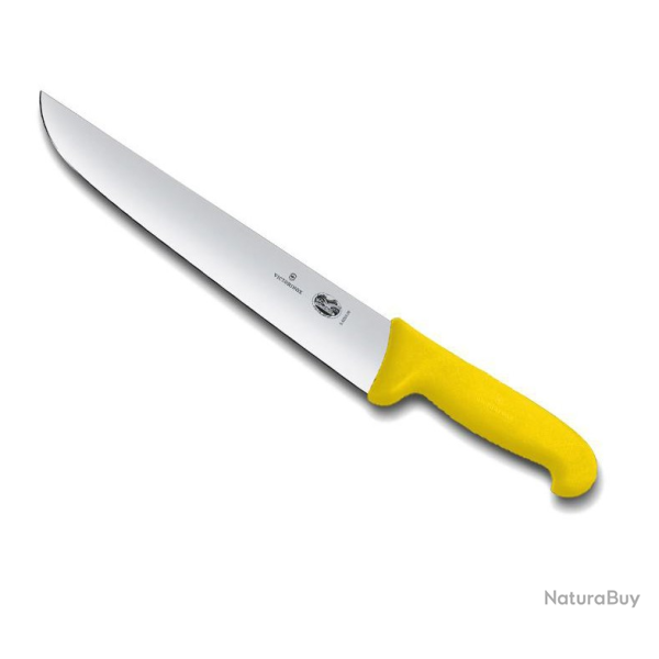 Victorinox 5.5208.16  Couteau Boucher, Fibrox Jaune
