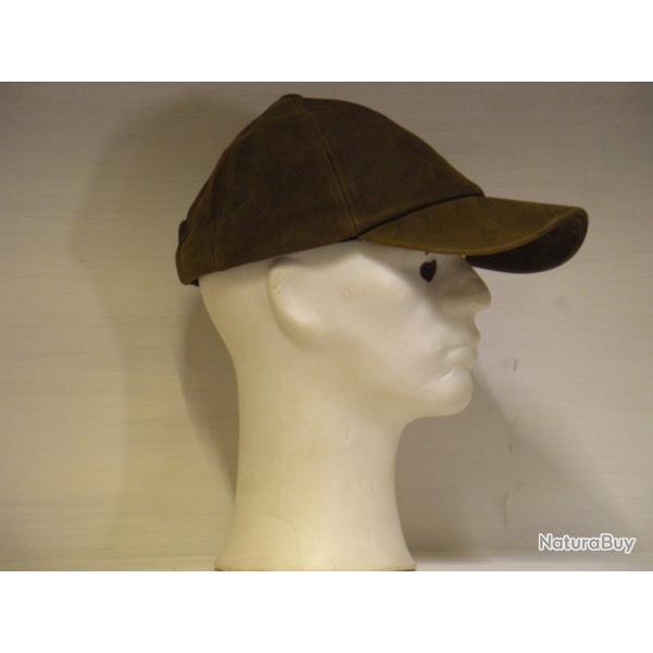 Casquette Cuir de Buffle , LOVERGREEN. T: Unique.