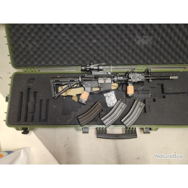 Bonjour, je vends. Ma M4A1 de chez FN HERSTAL Gbbr Gaz.