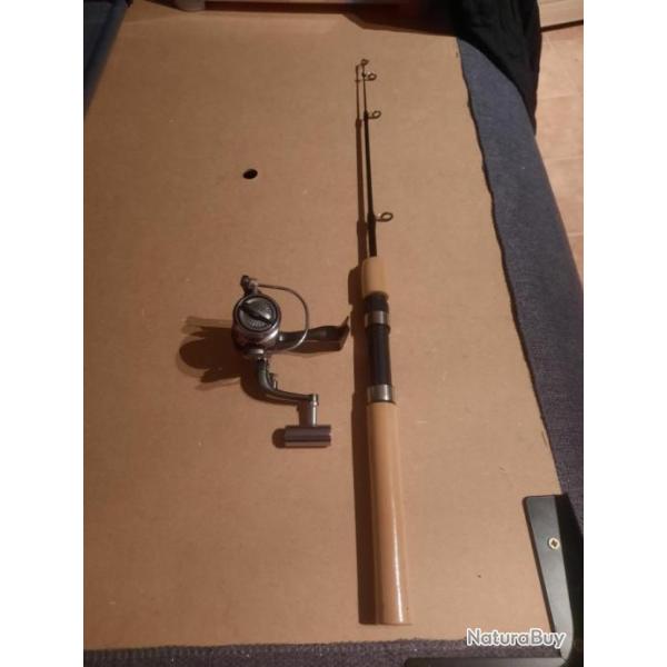 Canne � P�che t�lescopique 100 cm plus Moulinet 1