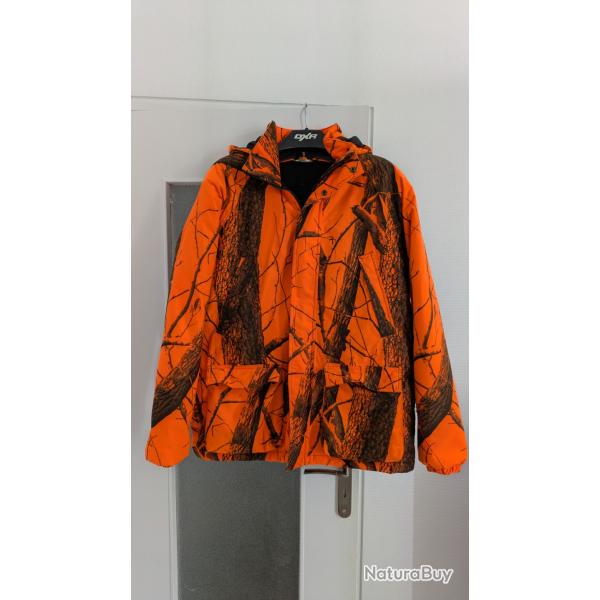 Veste chasse orange