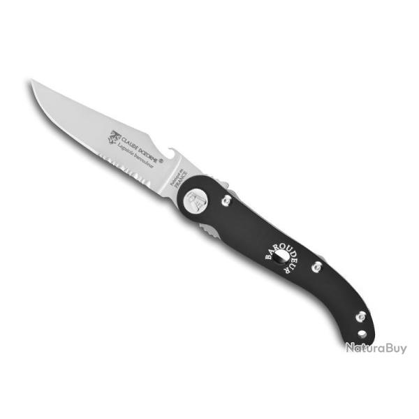 LAGUIOLE DOZORME BAROUDEUR ALU NOIR 12CM INOX