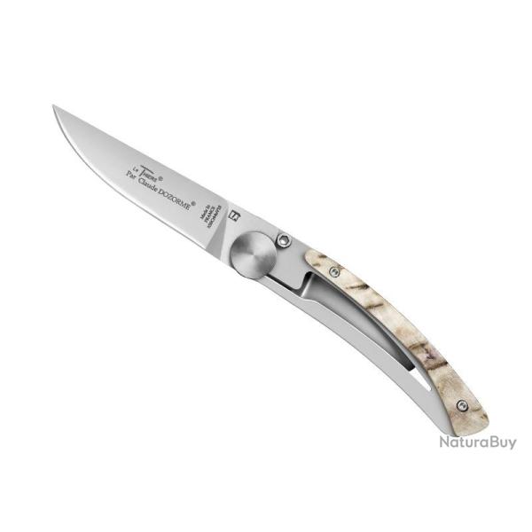 LE THIERS DOZORME LINER LOCK 10,5CM CORNE DE BELIER