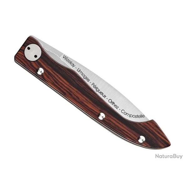 COUTEAU DOZORME COMPOSTELLE VOIE DE VEZELAY VALLERNIA 12,5CM