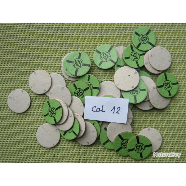 100  cartons  num�rot�s  cal  12  No  6  croisillon  ou  neutre