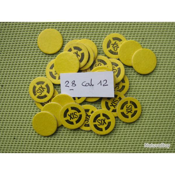 28  cartons  num�rot�s  cal  12  No  6  croisillon  ou  neutre