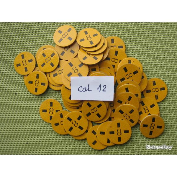 100 cartons  num�rot�s  cal  12  No  8  croisillon