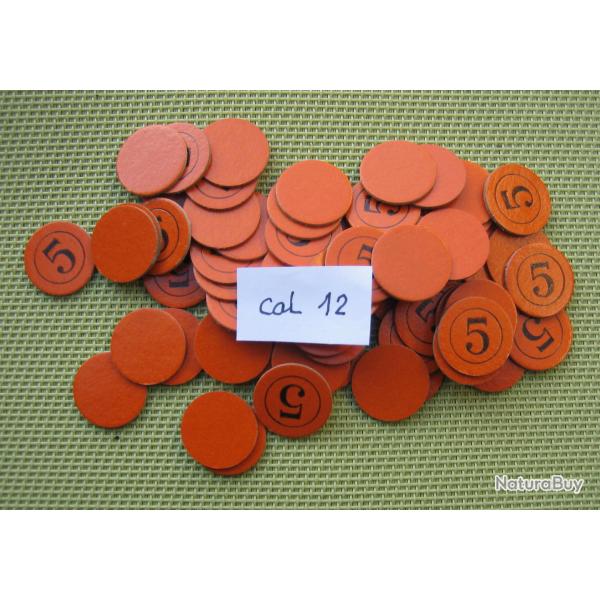 100 cartons  num�rot�s  cal  12  No  5  ou  neutre