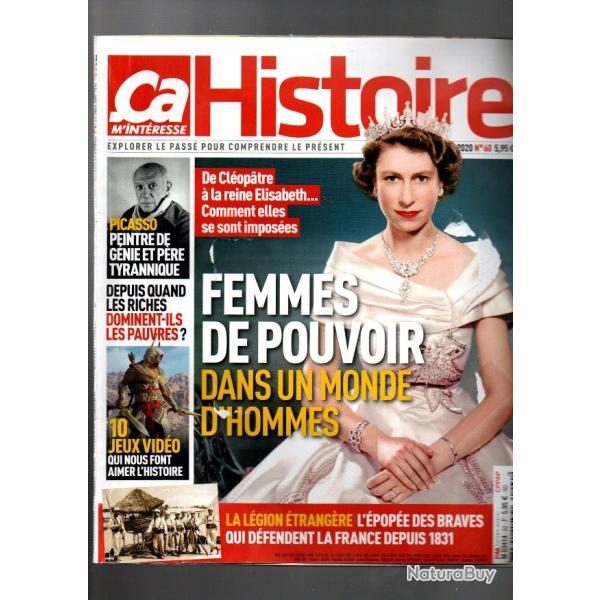 �a m'interesse histoire 60 de 2020 , la l�gion �trang�re , picasso, sigmaringen, vlad tepes
