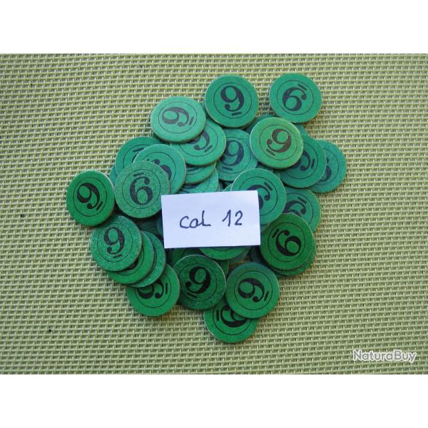 100 cartons  num�rot�s  cal  12  No  9  ou  neutre