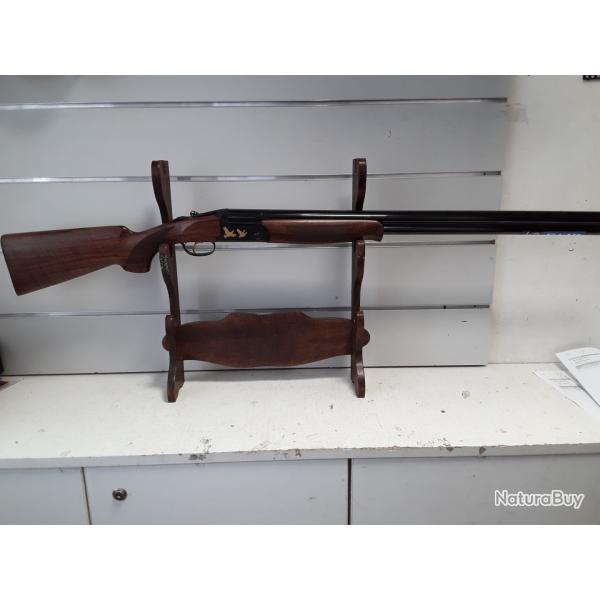 Fusil superpose Fair CLASSIC ACIER DC32MCI cal.12/76 bois can.76cm