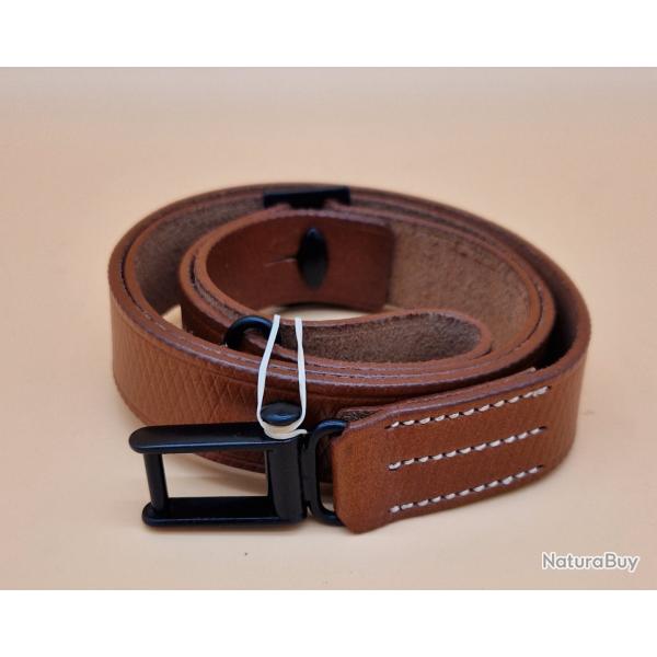 Bretelle cuir reproduction pour MAUSER G98
