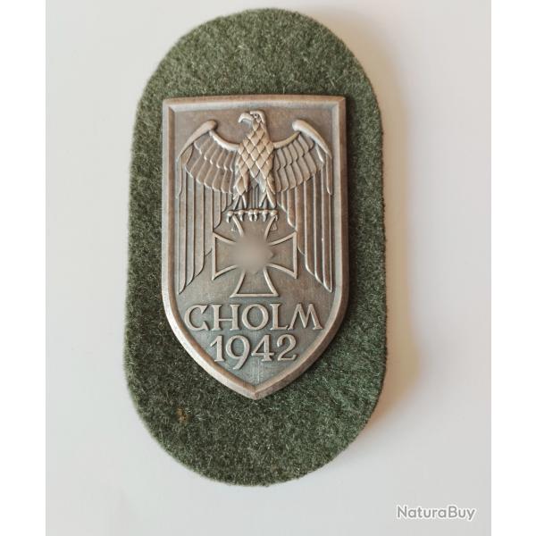 Plaque de bras CHOLM 1942 - REPRODUCTION