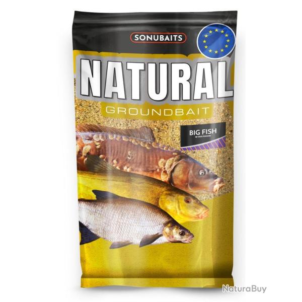 SONUBAITS AMOR�E NATURAL GROUNDBAIT BIG FISH 1KG SONUBAITS