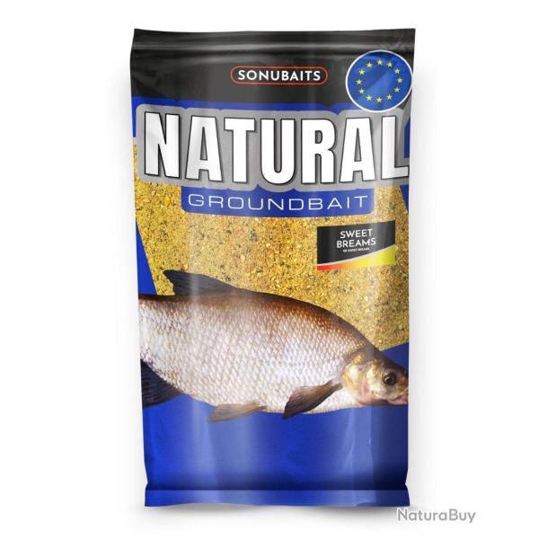 SONUBAITS AMOR�E NATURAL GROUNDBAIT SWEET BREAMS 1KG SONUBAITS