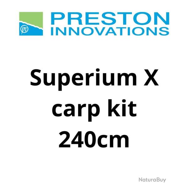 PRESTON SUPERIUM X CARP KIT 240CM PRESTON