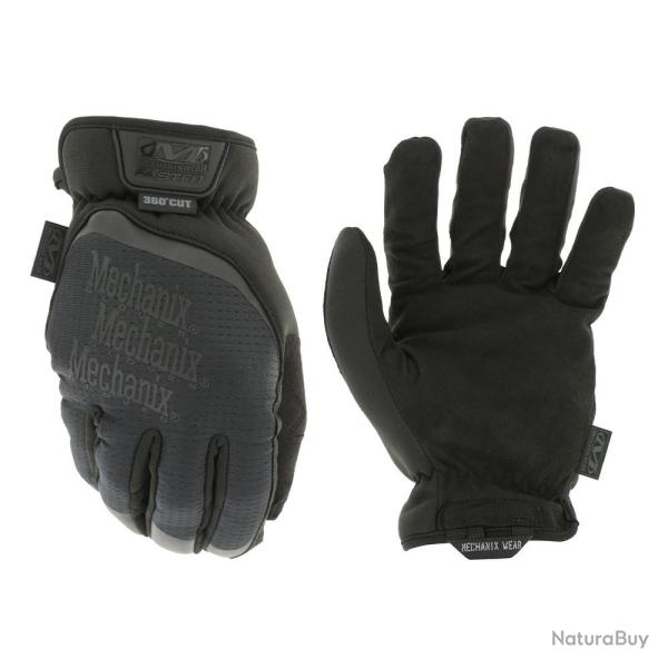 GANTS MECHANIX ANTI-COUPURE/PERFORATION FASTFIT D4-360 NOIR L