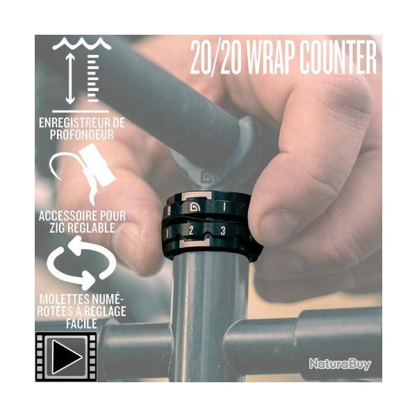 Compteur Zig Trakker 20/20 Wrap Counter
