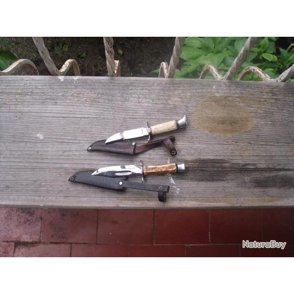 Lot de deux couteaux Fran�ais