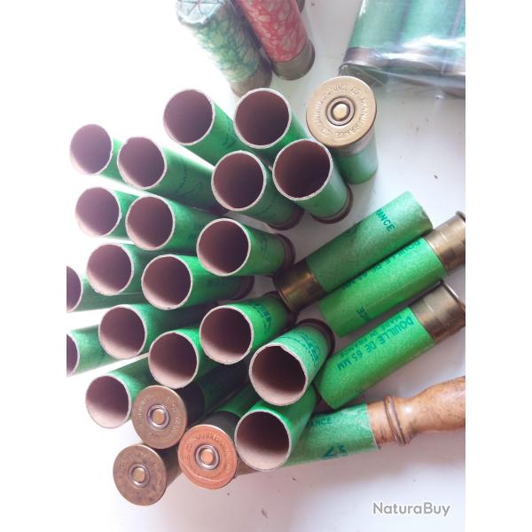 25 douilles de calibre 16x65 VERA MANUFRANCE