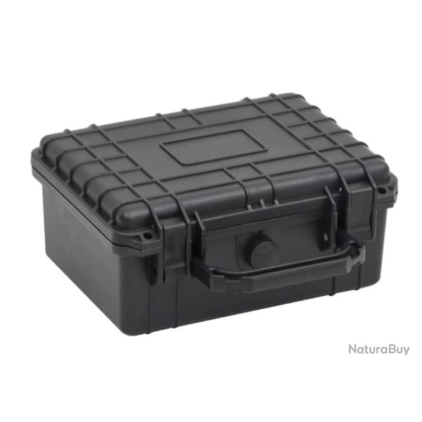 Mallette de transport portable noire 24 x 19 x 11 cm - S�curit� et praticit�