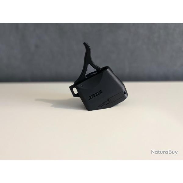 AR15 / M4 / M16 / FAMAS - Chargette, speed loader noir .223 AR15/M4 /REMINGTON / MAGPUL